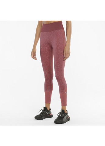 Розовые демисезонные легинсы high waist full-length women's running leggings Puma