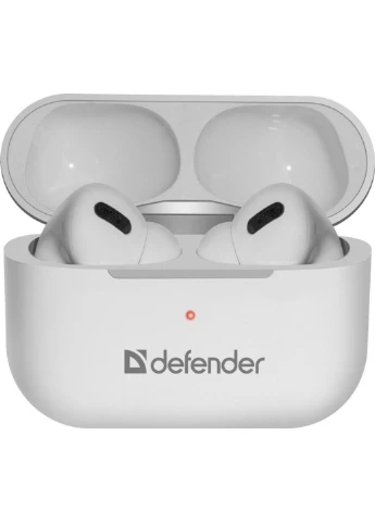 Наушники (63636) Defender Twins 636 TWS Pro Bluetooth White (253547666)