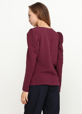 Темно-лиловая демисезонная блуза Vila