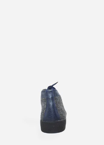 Осенние ботинки rdt132-2 синий-серый Daragani