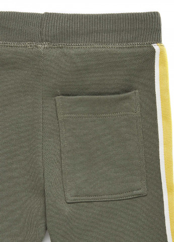 Хаки кэжуал демисезонные брюки джоггеры United Colors of Benetton