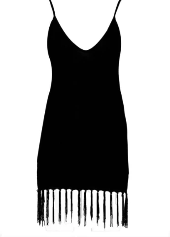 Чёрная платье Boohoo