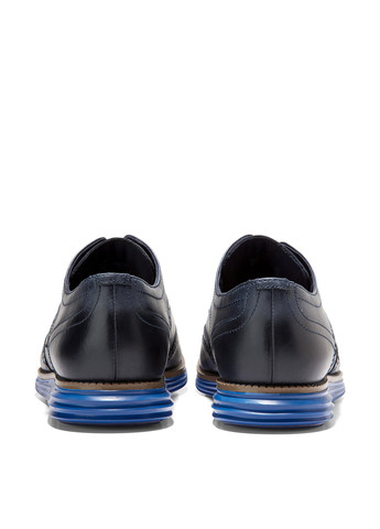 Темно-синие кэжуал туфли Cole Haan на шнурках