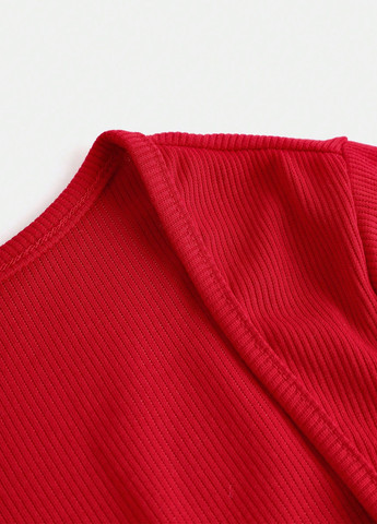 Красный летний комплект (болеро, платье) SHEIN