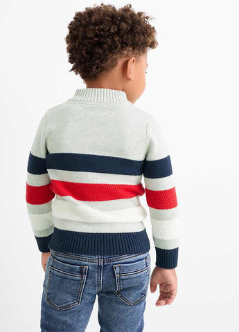 Светло-серый демисезонный свитер C&A