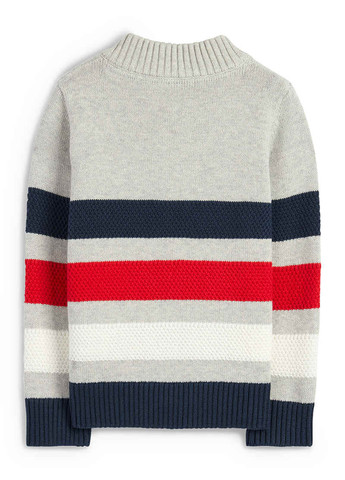 Светло-серый демисезонный свитер C&A