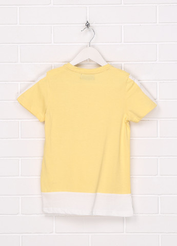 Желтая летняя футболка Glo-Story