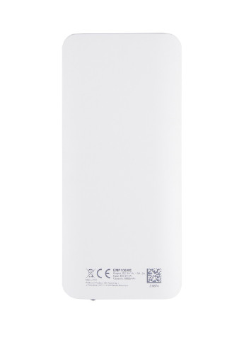 Портативное зарядное устройство - (павербанк) Esperanza 8000 mAh White-Gre (EMP106WE)