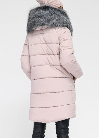 Бледно-розовая зимняя куртка X-Woyz