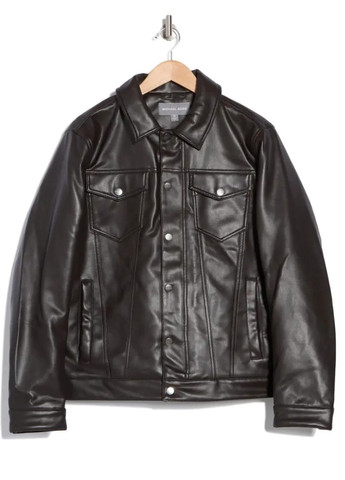 Коричневая демисезонная куртка Michael Kors