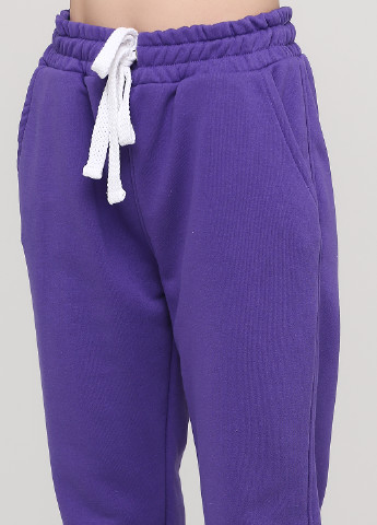 Фиолетовые кэжуал демисезонные джоггеры брюки Shik