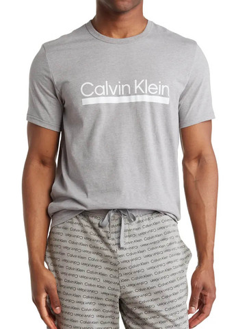 Сіра футболка Calvin Klein