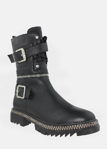 Зимние ботинки rf1574-2 черный Favi
