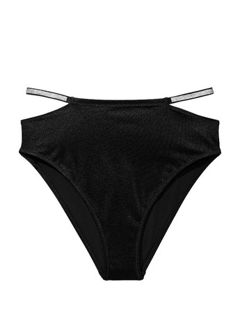 Черные купальные трусики однотонные Victoria's Secret