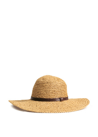 Шляпа H&M золотая пляжная