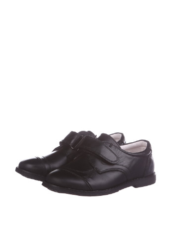 Черные туфли на липучке B&G Fashion