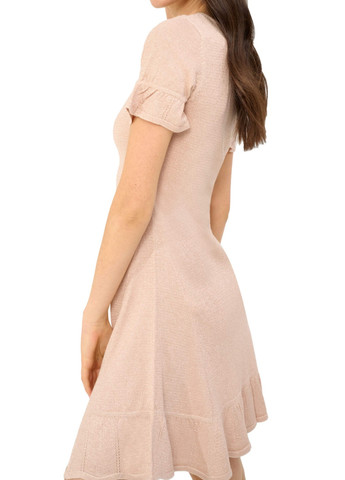 Бежевое кэжуал платье Orsay однотонное