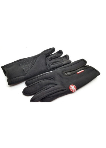 Зимние непродуваемые велосипедные лыжные перчатки спортивные сенсорные (472772-Prob) М Чёрные Francesco Marconi (250351210)
