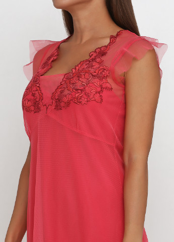Розовое кэжуал платье а-силуэт Silvian Heach однотонное
