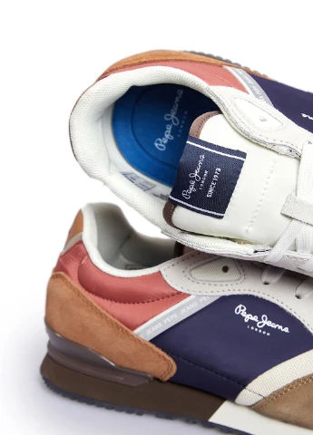 Цветные демисезонные кроссовки Pepe Jeans
