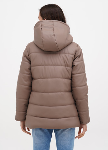 Кофейная зимняя куртка Basconi