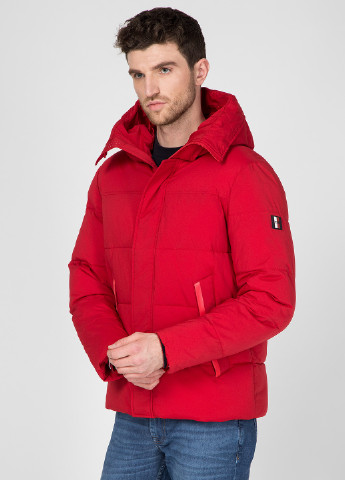 Червона демісезонна куртка Tommy Hilfiger