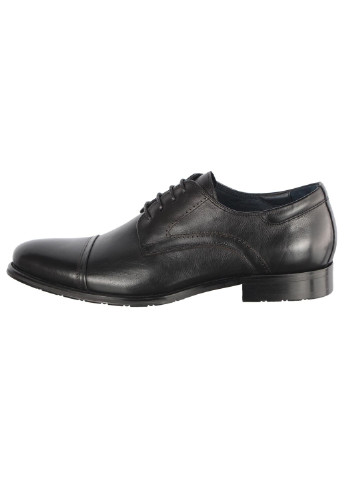 Черные мужские классические туфли 196395 Buts на шнурках