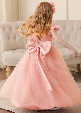 Персиковое платье SHEIN (366748260)