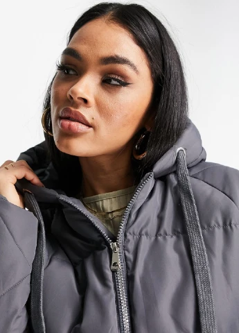 Сіра демісезонна куртка Asos