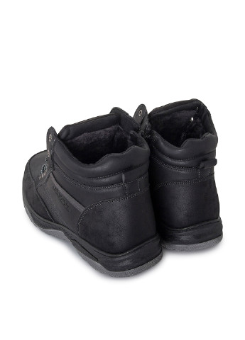 Черные зимние ботинки Optima