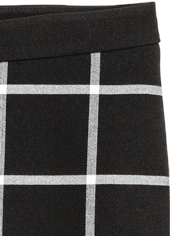 Черно-белая кэжуал юбка H&M карандаш