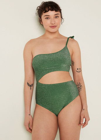 Зелений літній купальник бандо, суцільний Victoria's Secret