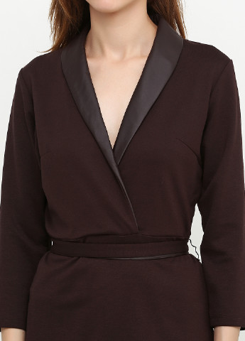 Темно-коричневая демисезонная блуза Mark
