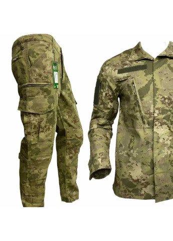 Оливковый (хаки) демисезонный мужской армейский костюм мультикам для всу (зсу) tactical тактическая форма турция xxl 6545 Power