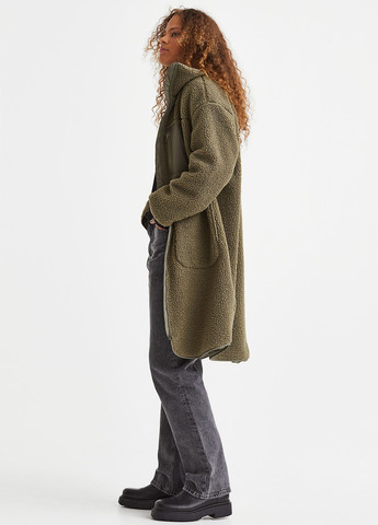 Оливковая (хаки) демисезонная куртка H&M