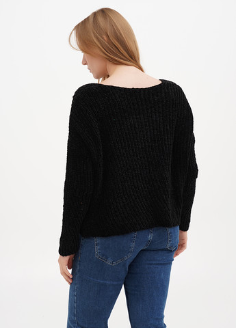 Чорний демісезонний джемпер джемпер Sassofono Club