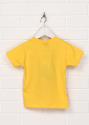 Жовта літня футболка з коротким рукавом Kbt