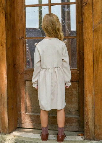 Кремовое платье SHEIN (339506998)