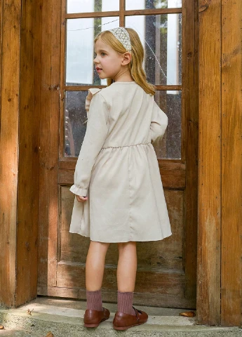 Кремовое платье SHEIN (339506998)