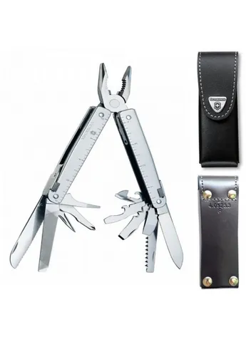 Мультитул с инструментами в кожаном чехле (3.0323.L) Victorinox (252418709)