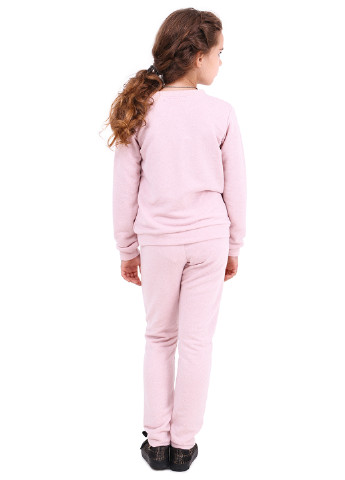 Рожево-ліловий демісезонний костюм (світшот, брюки) брючний Timbo