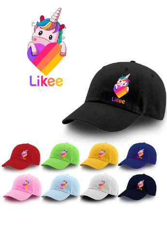 Кепка Лайк Єдиноріг (Likee Unicorn) (9273-1597) MobiPrint (216961481)