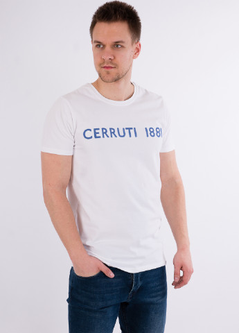 Біла футболка Cerruti 1881