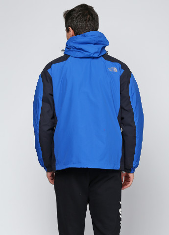 Синяя зимняя куртка лыжная The North Face