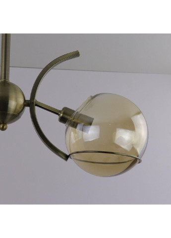 Люстра стельова на 2 лампочки 4159/2 Бронза 35х14х51 див. Sunnysky (253122178)