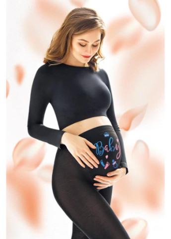 Теплі фантазійні колготки для вагітних Mama cotton fashion 002 Giulia (252037337)