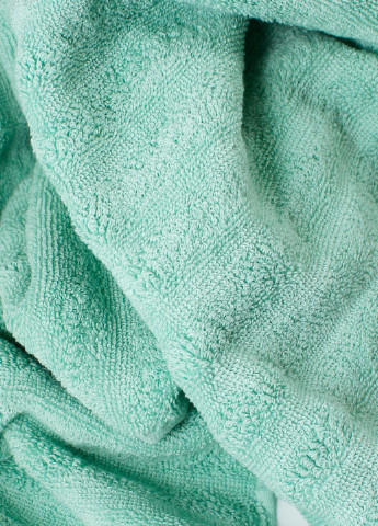 Рушник махровий Сity, жакардовий, ментоловий, розмір 50x90 cm Bulgaria-Tex м'ятний