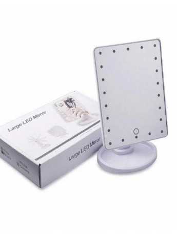 Дзеркало косметичне з підсвічуванням LED Mirror XR-1608 сенсорне Білий XO біле