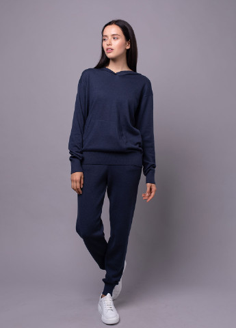 Темно-синій демісезонний худи Viviami