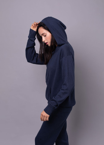 Темно-синій демісезонний худи Viviami